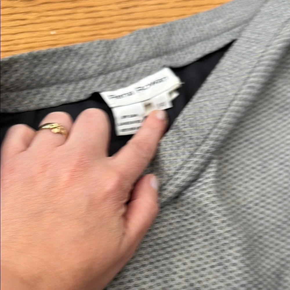 Talbots Pencil Skirt Bundle Size 14 Black White Workwear Classic Office - Picture 3 of 6